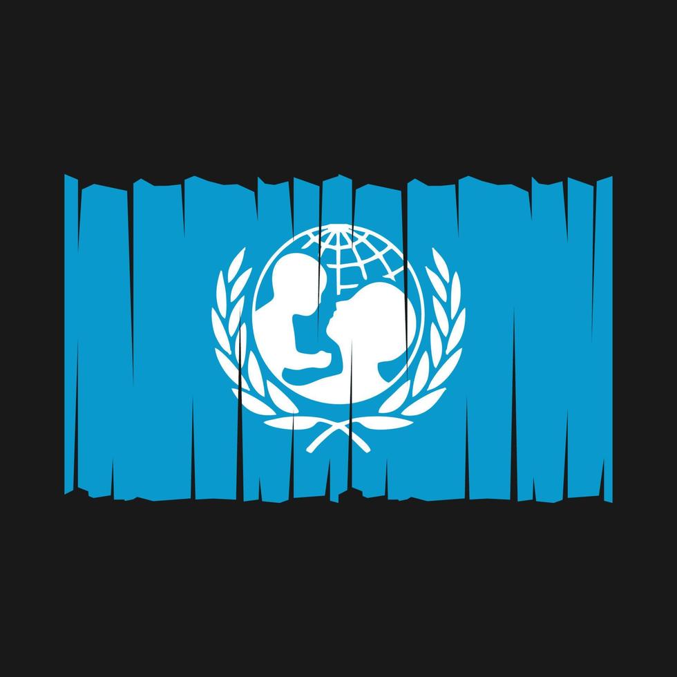 Unicef Flag Vector