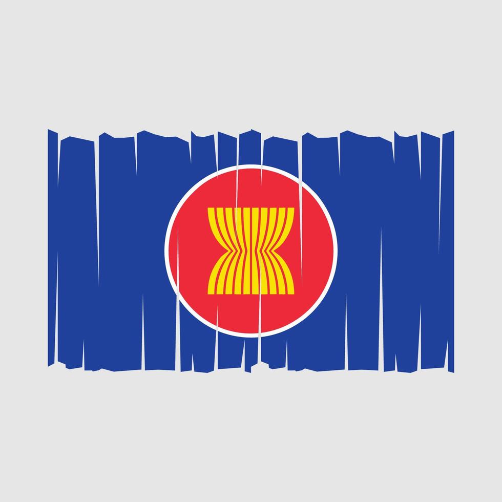 asean bandera vector