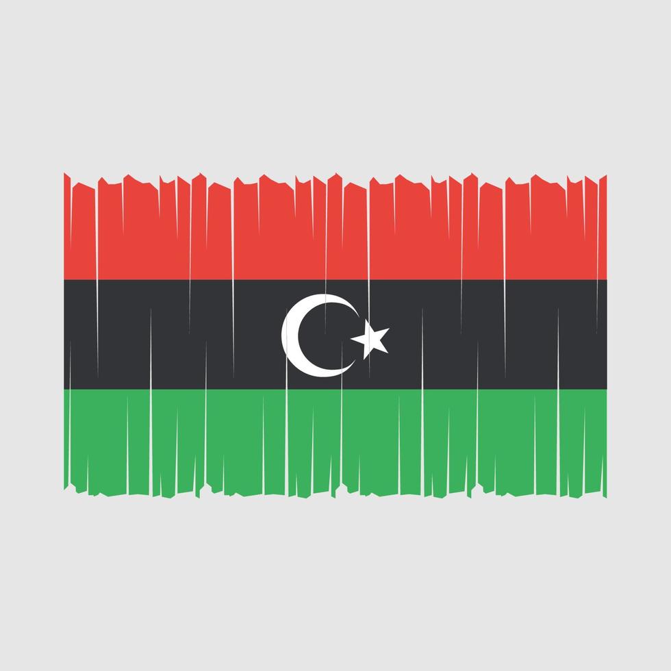 Libya Flag Vector