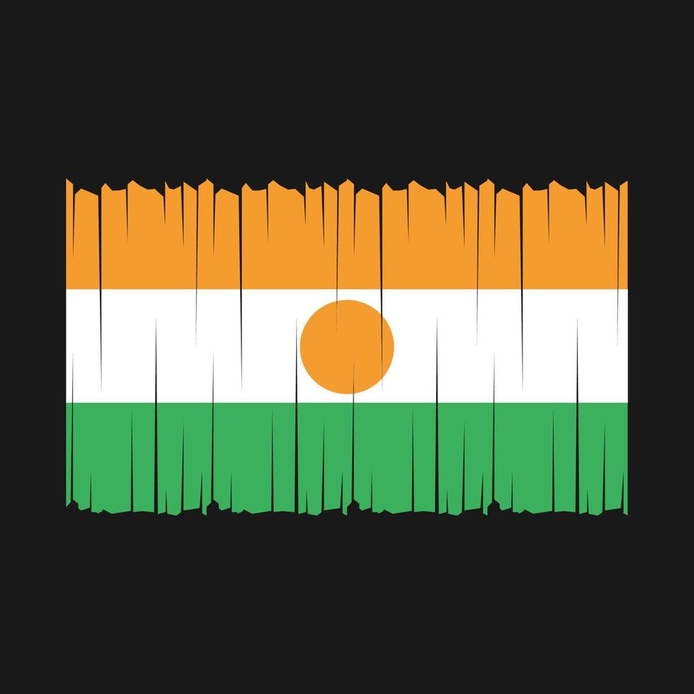 Niger Flag Vector