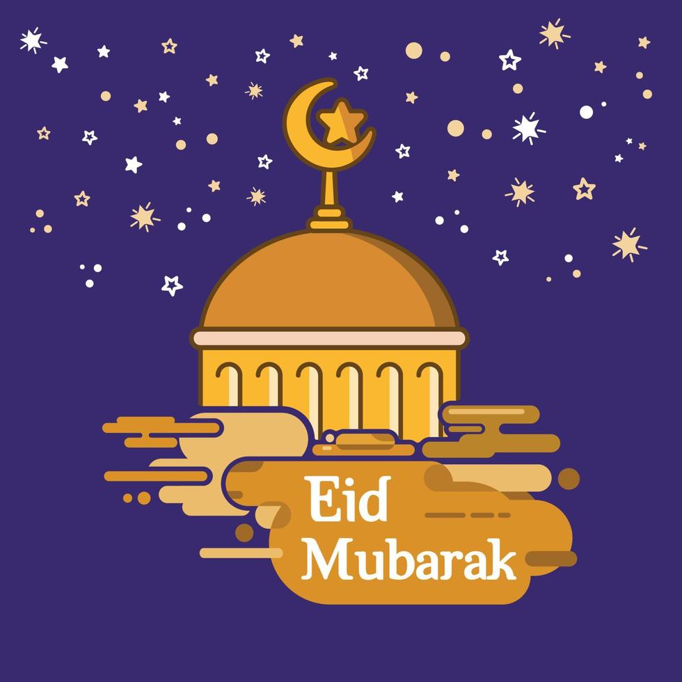 Ramadan iftar greeting with Islamic ornament. Can be used for online and printed posting needs. Vector illustration