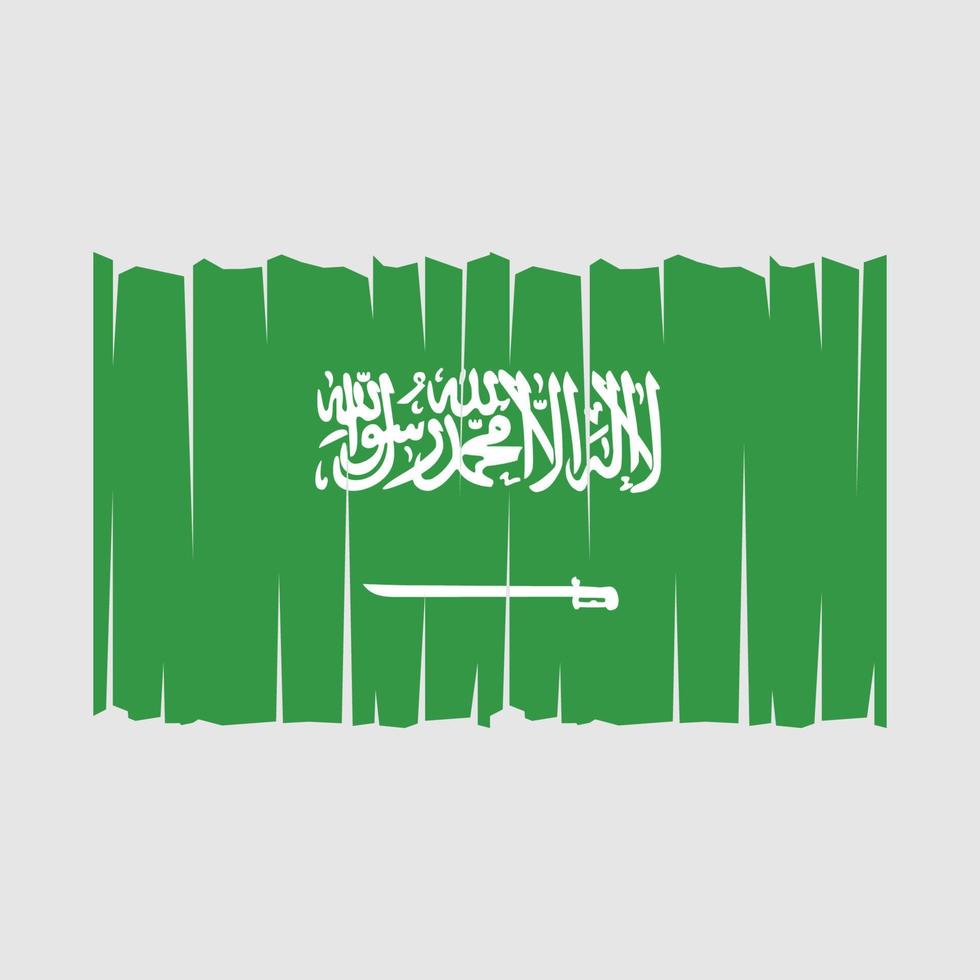 vector de bandera de arabia saudita