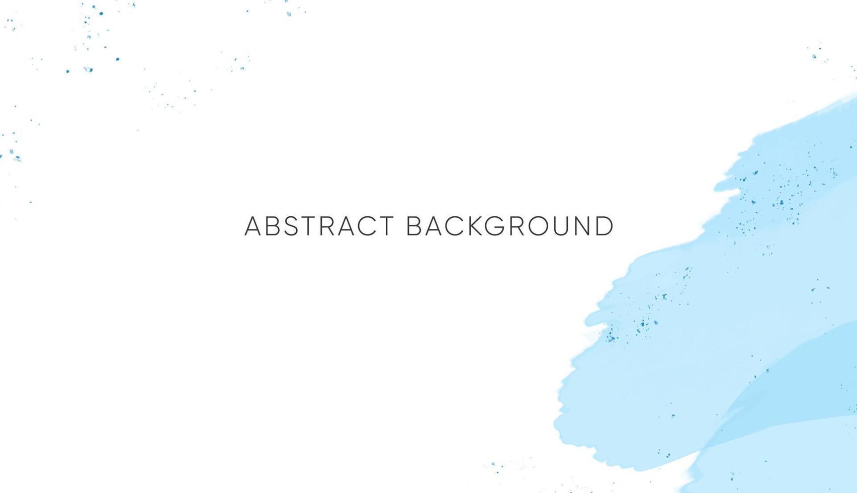 Abstract horizontal watercolor White color background vector