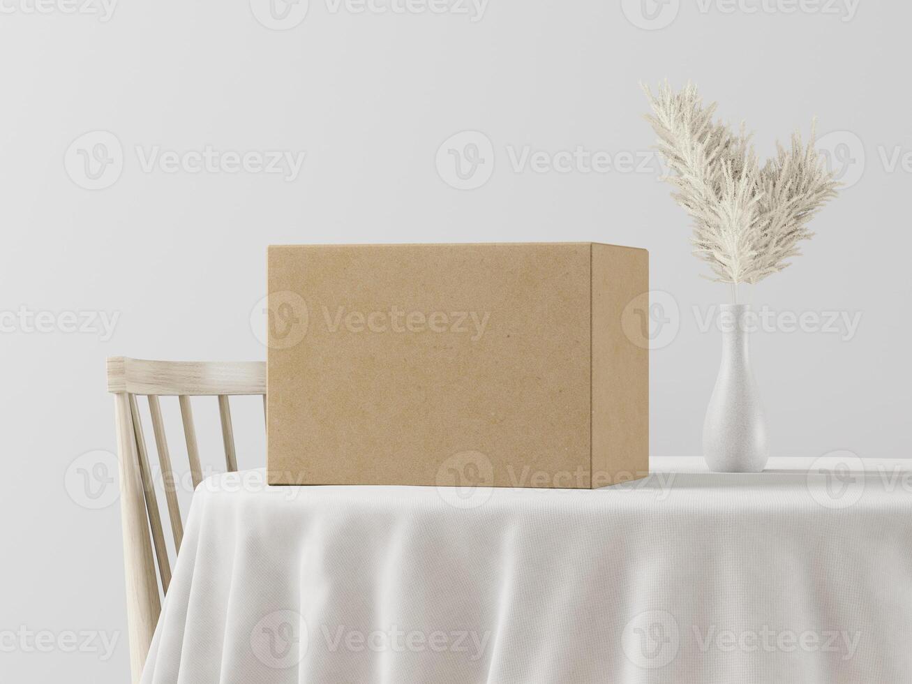 box on table photo