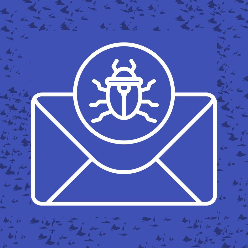 Mail Virus Vector Icon