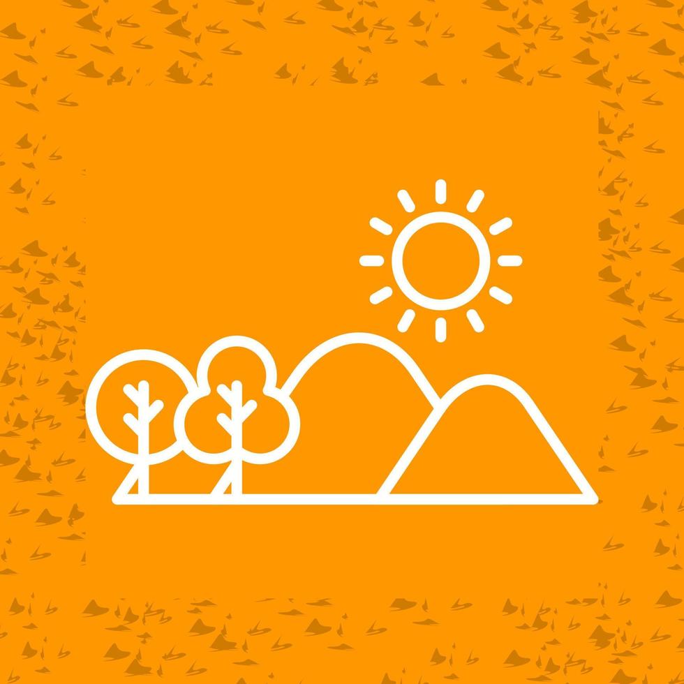 Hill Vector Icon