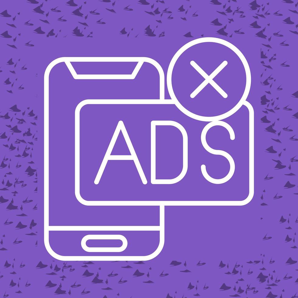 AD Block Vector Icon