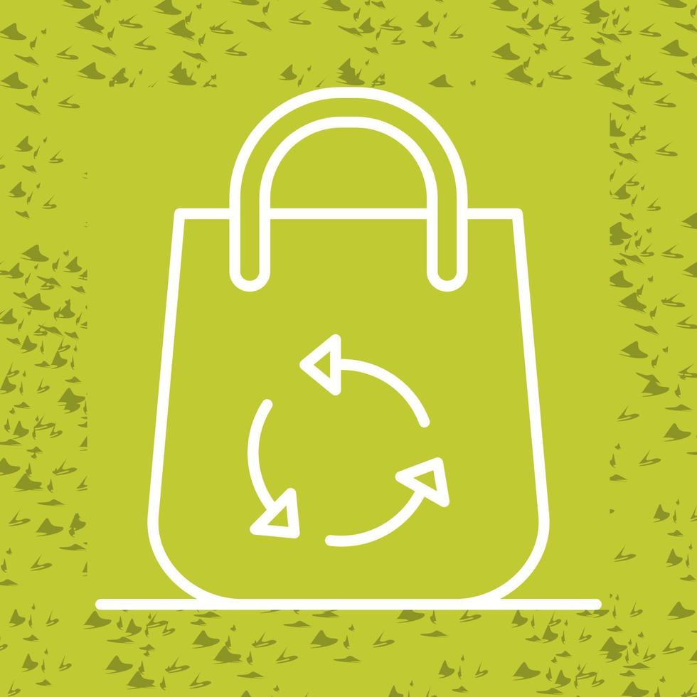 Eco Bag Vector Icon