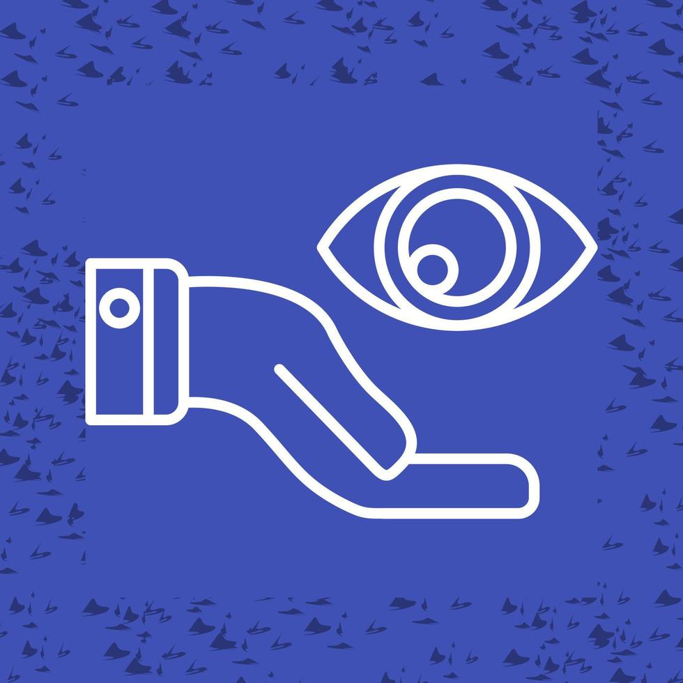 Eye Donate Vector Icon