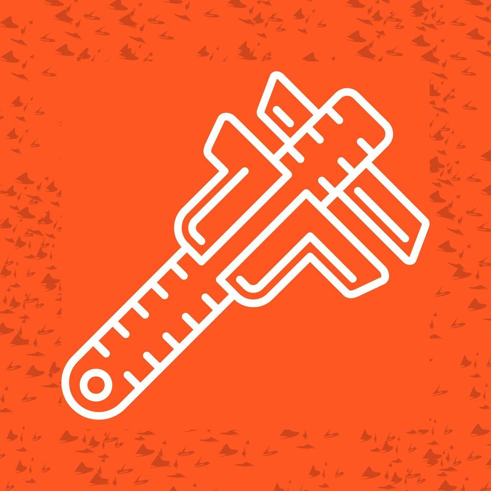 Vernier Caliper Vector Icon