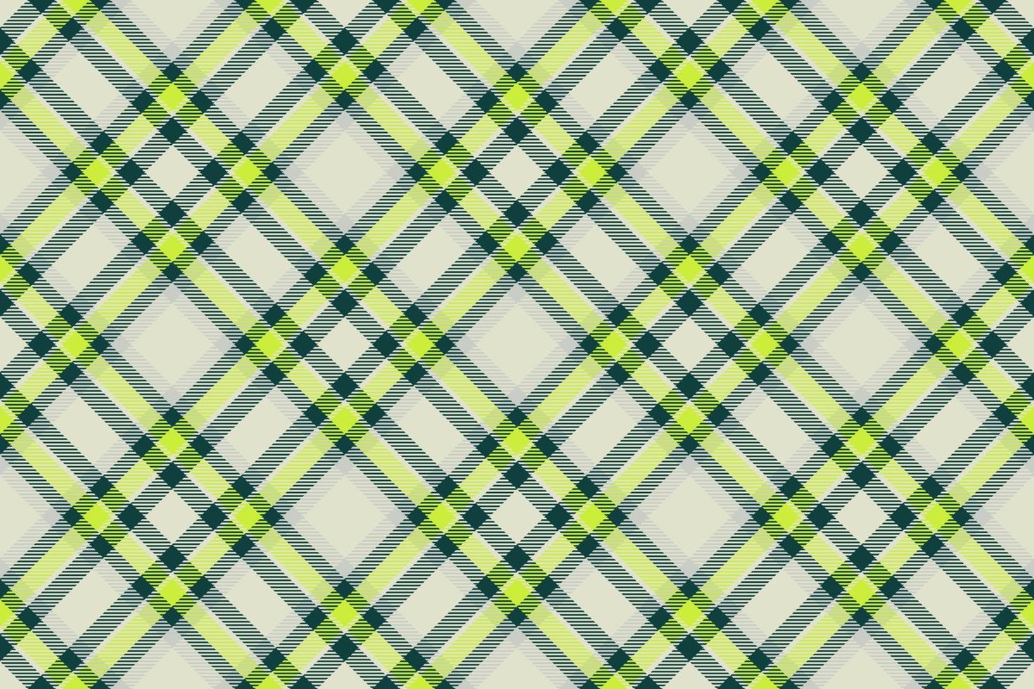 Tartan plaid background, diagonal check seamless pattern. Vector fabric texture for textile print, wrapping paper, gift card, wallpaper.