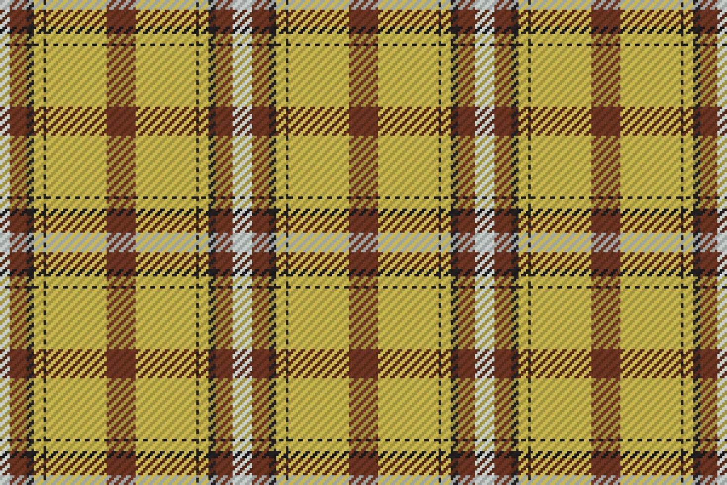 Seamless pattern of scottish tartan plaid. Repeatable background with check fabric texture. Vector backdrop striped textile print.