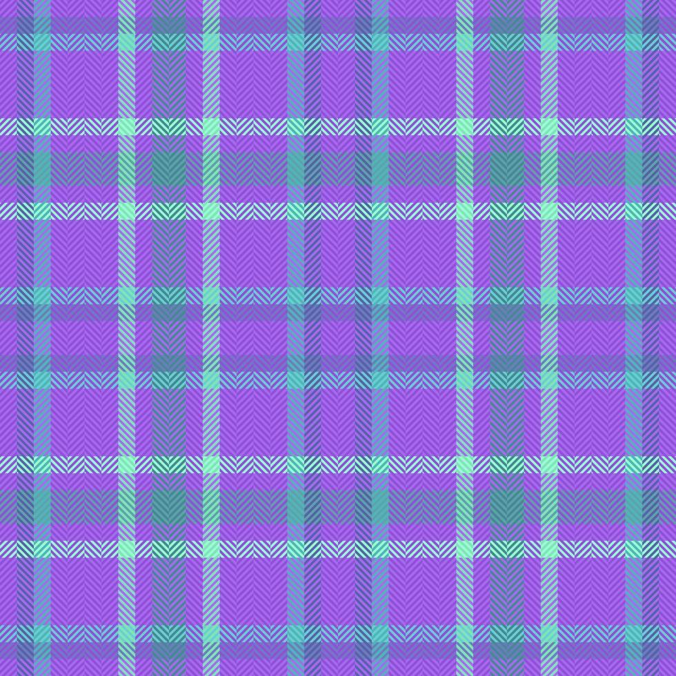 Plaid pattern tartan. Seamless textile background. Texture check fabric vector. vector