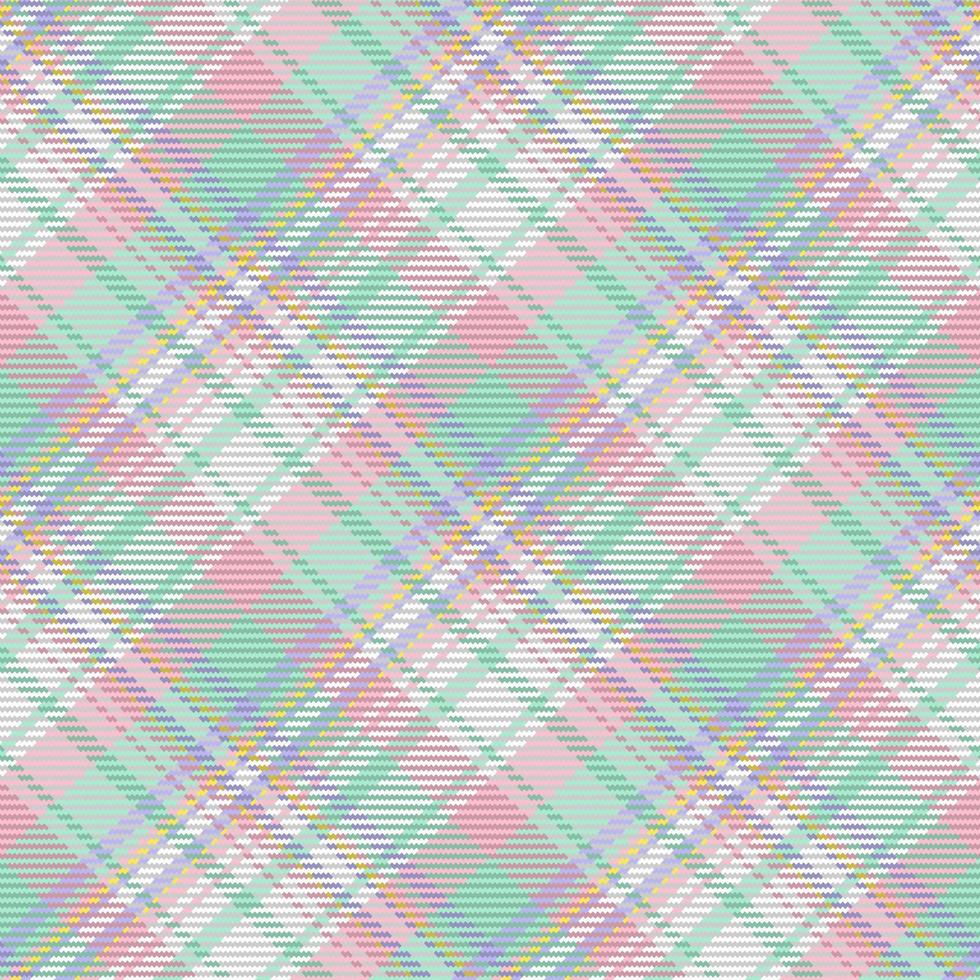 Seamless pattern of scottish tartan plaid. Repeatable background with check fabric texture. Vector backdrop striped textile print.