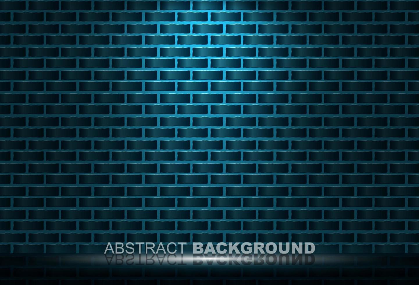 abstract texture of dark blue brick wall. Vector background can be used in cover design, book design, website backgrounds or advertising.