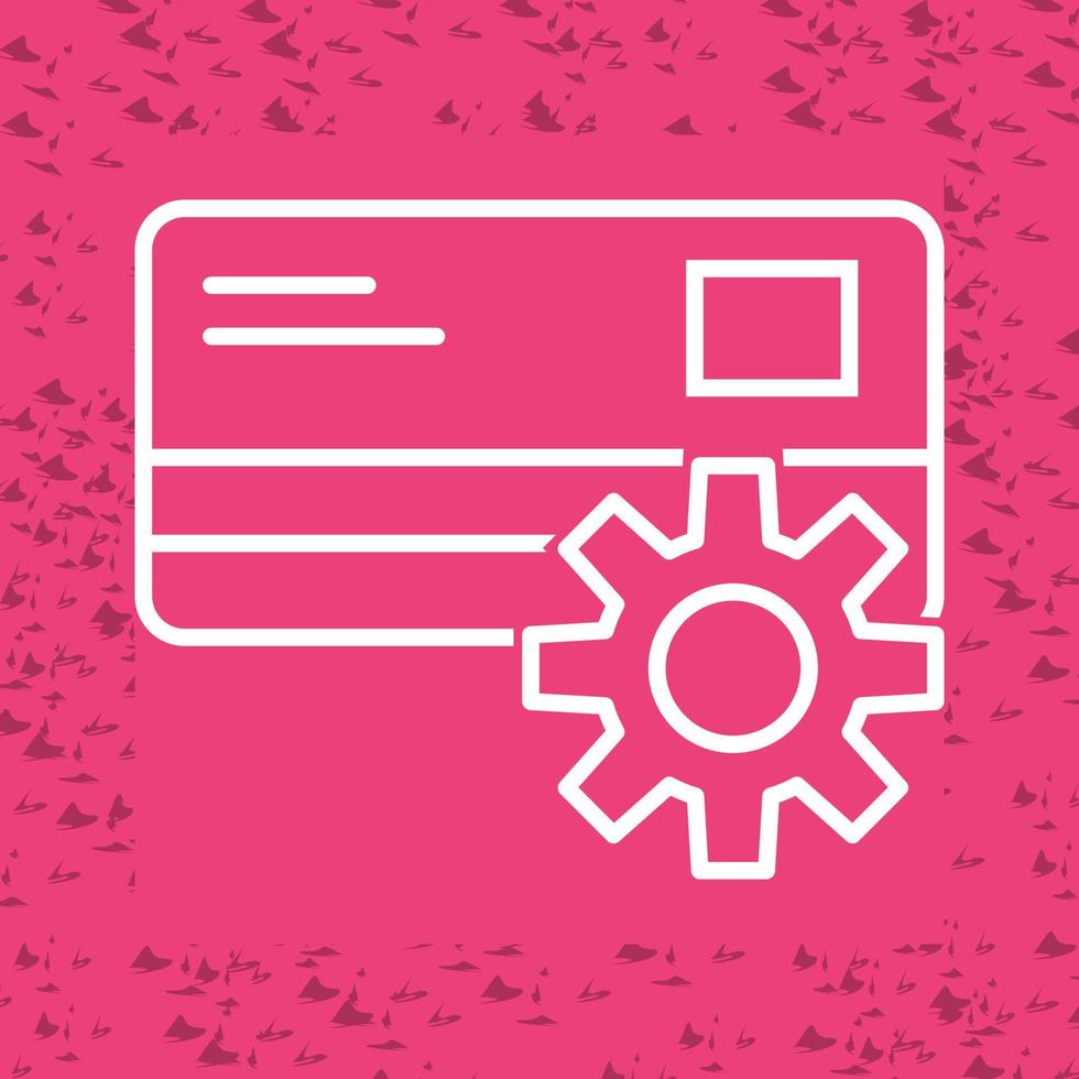 Payment Setting Vector Icon