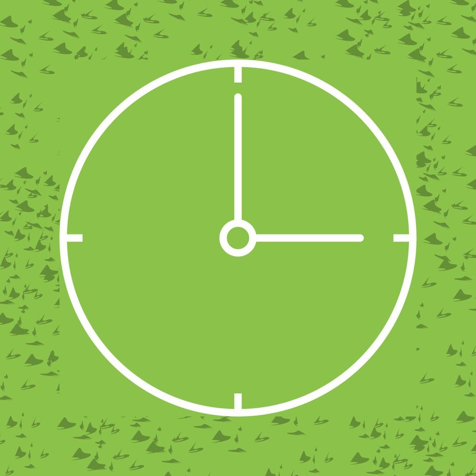 icono de vector de reloj