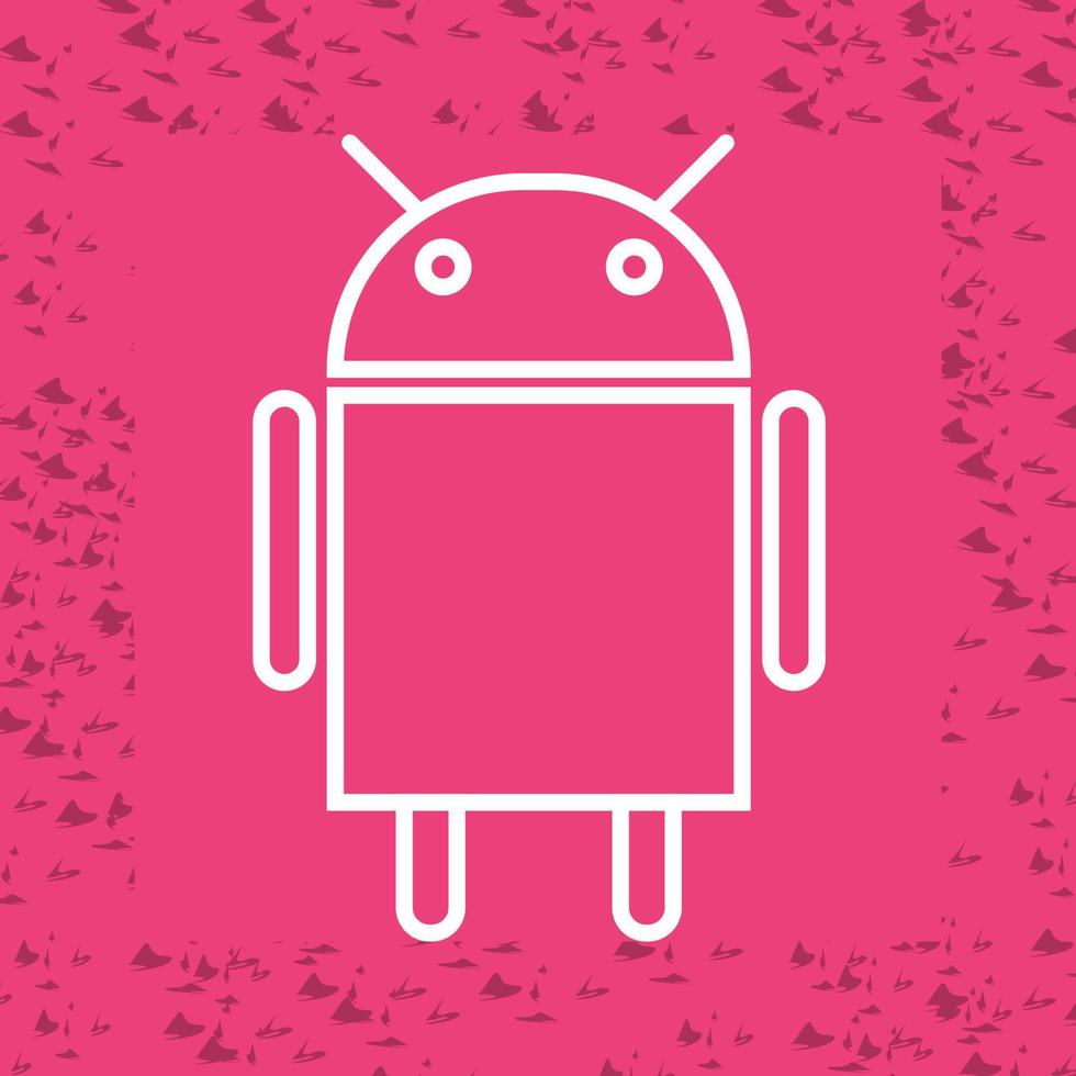 icono de vector de logotipo android