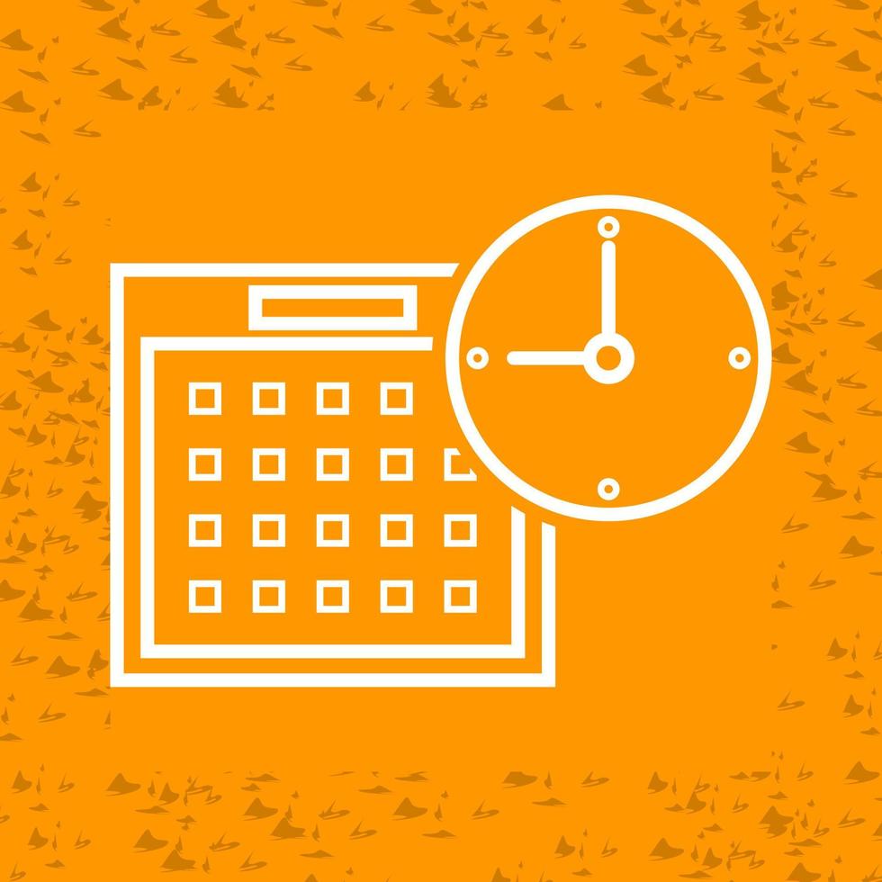 Time Planning Vector Icon