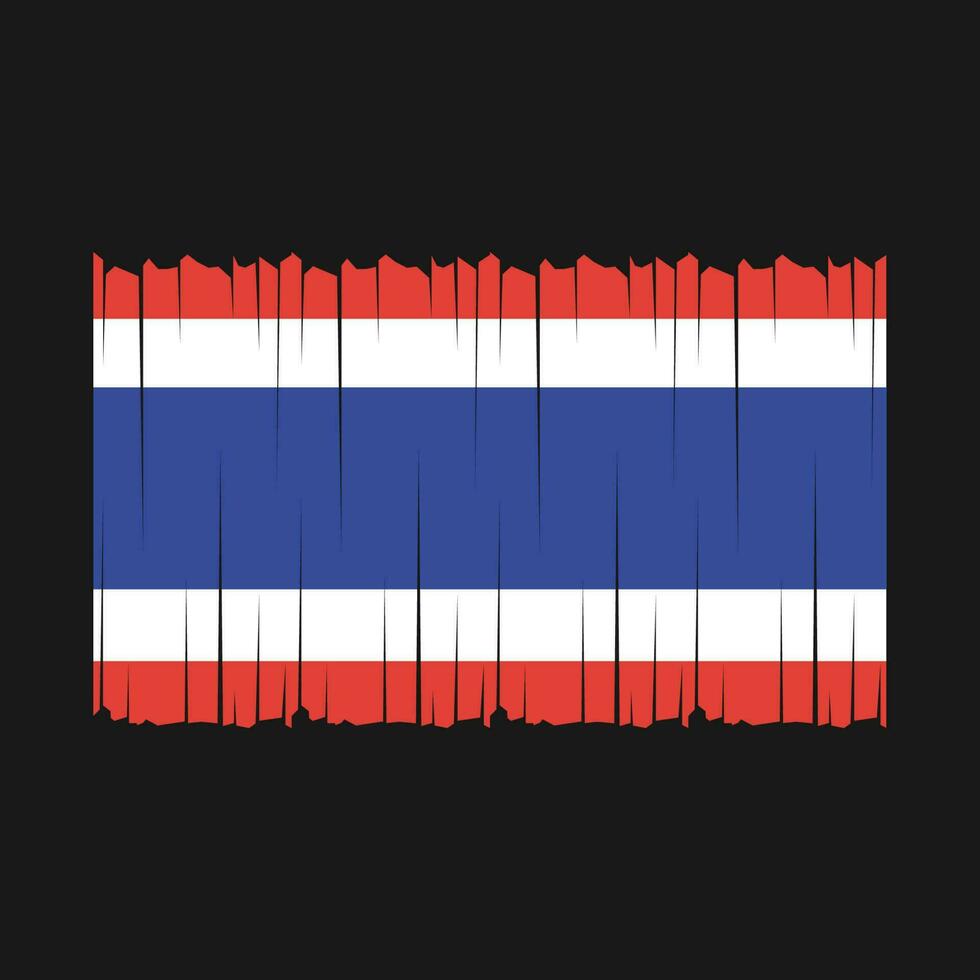 Thailand Flag Vector Illustration