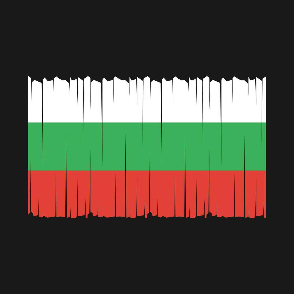 Bulgaria Flag Vector Illustration