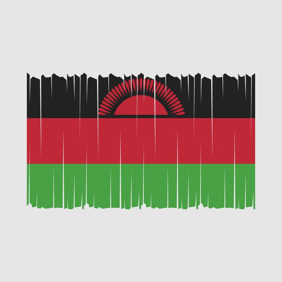 Malawi Flag Vector Illustration