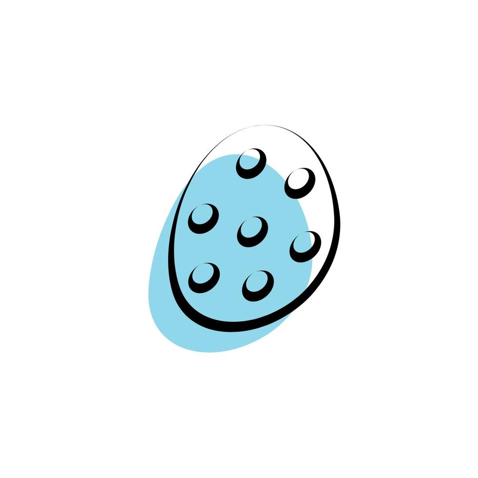 Happy Easter egg illustration vector