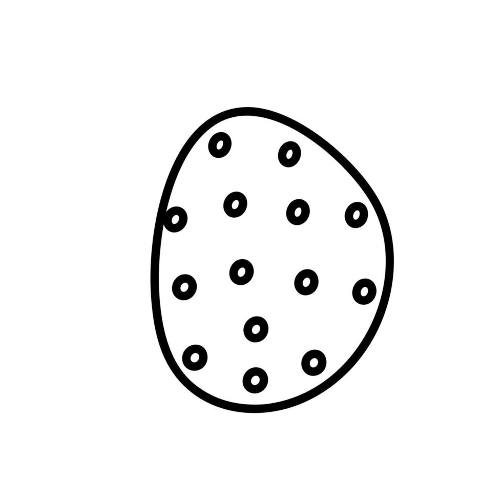 contento Pascua de Resurrección huevo ilustración vector