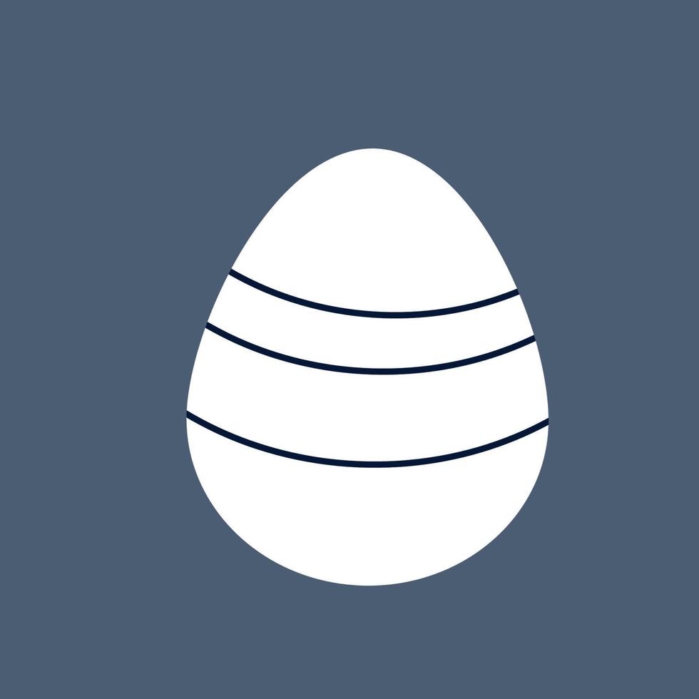 Happy Easter egg illustration vector