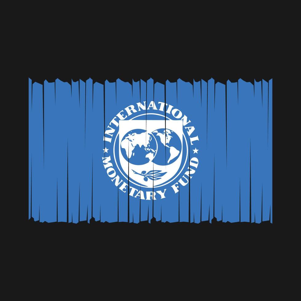 IMF Flag Vector Illustration