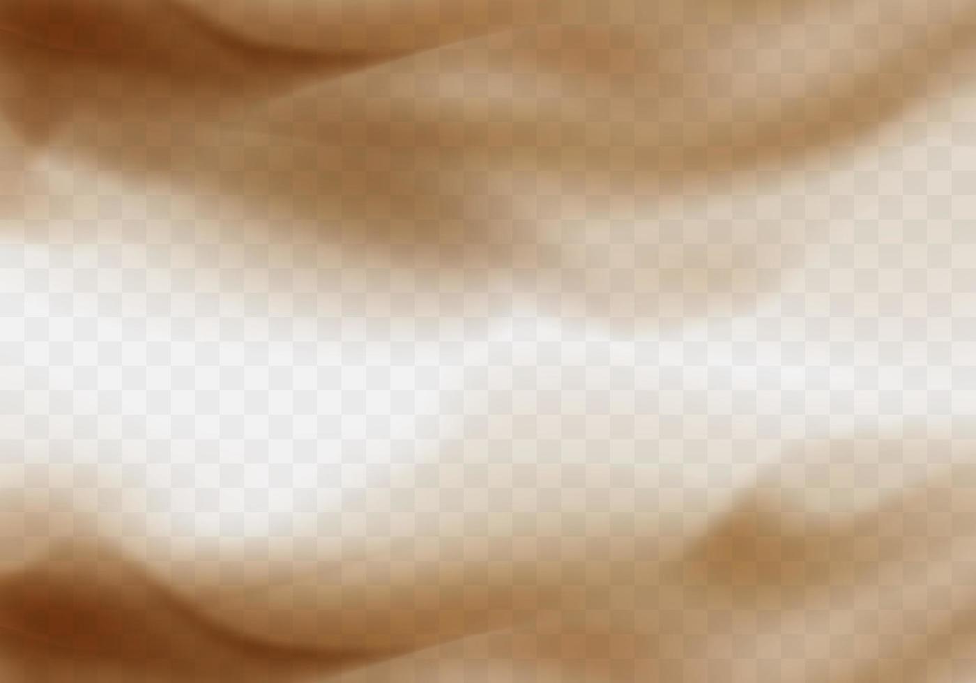 Desert sandstorm, brown dusty cloud vector