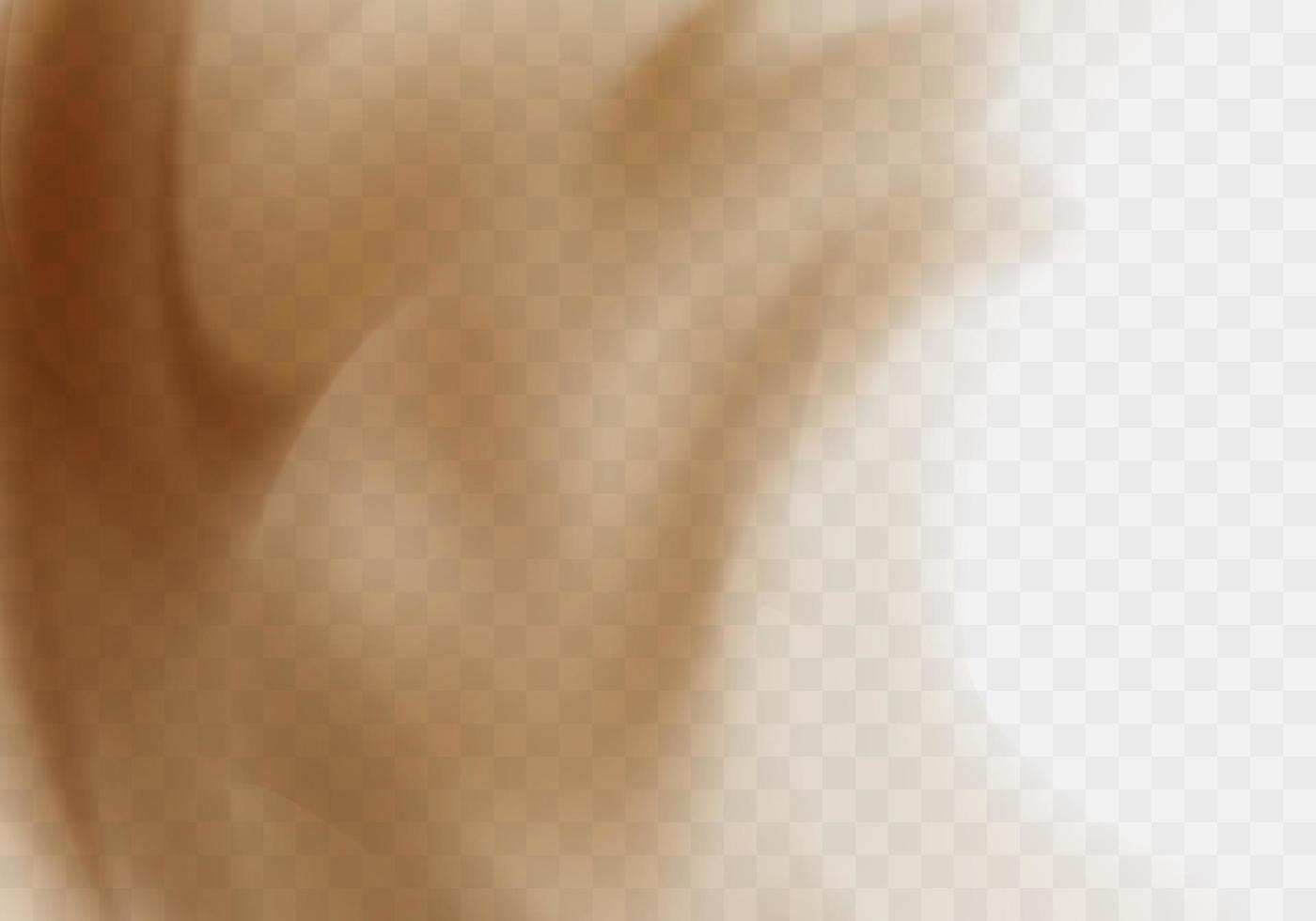 Desert sandstorm, brown dusty cloud vector