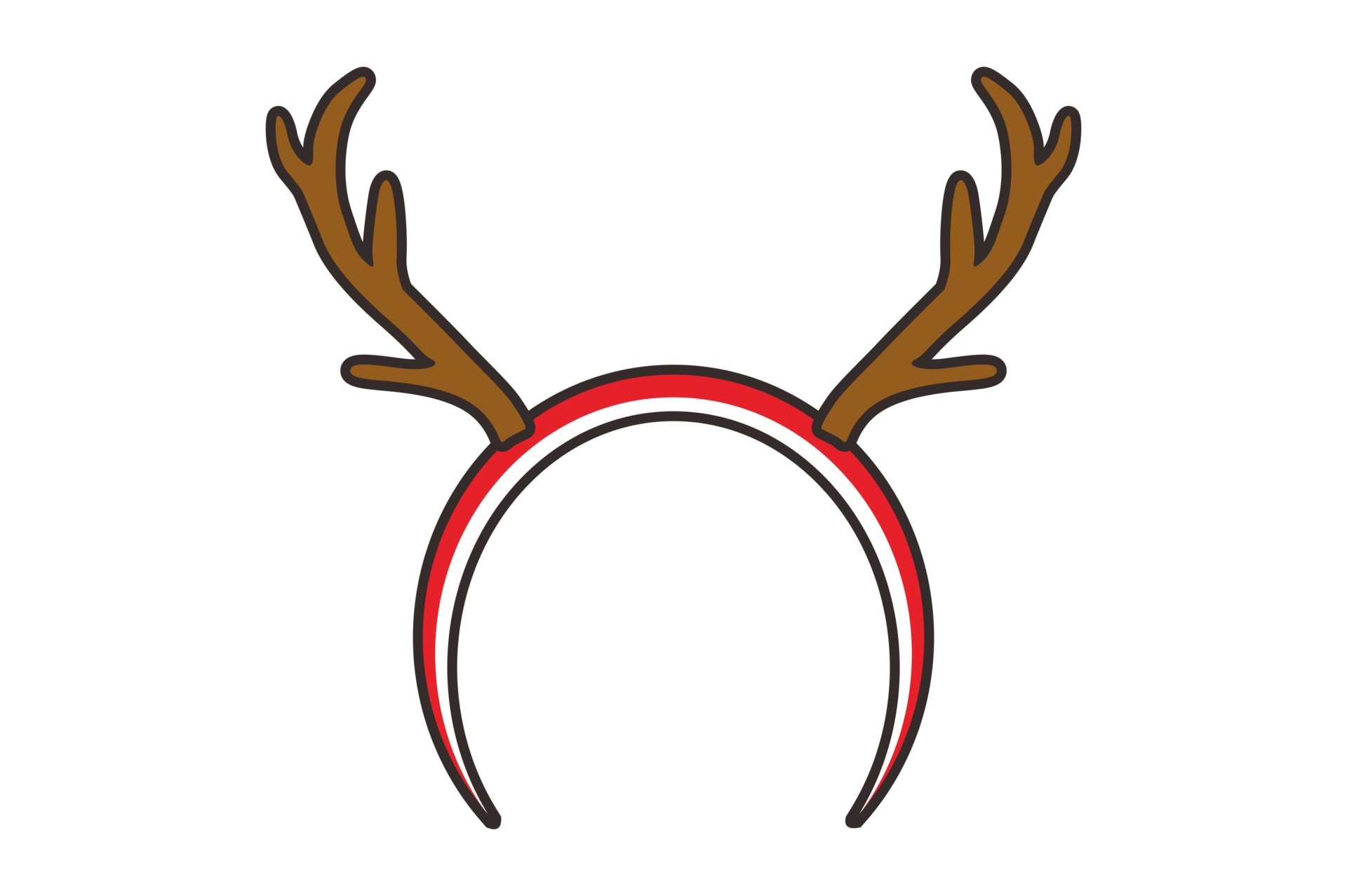 Christmas Item Deer Horn Headband 21909798 PNG christmas-item-deer-horn-headband-21909798-png