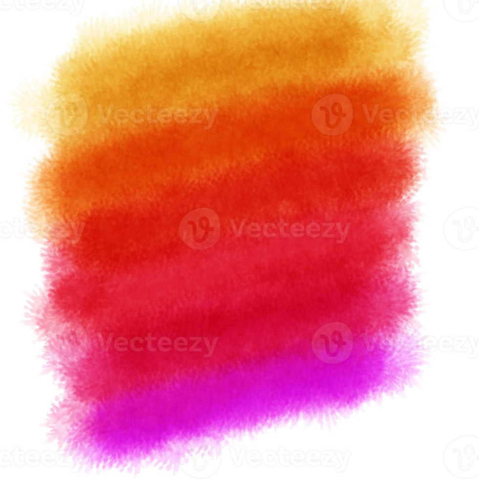 Colorful Watercolor Brush Background png