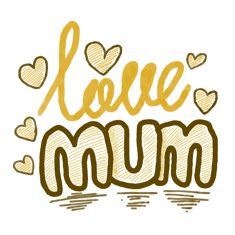 Mother Day - Love Mum png