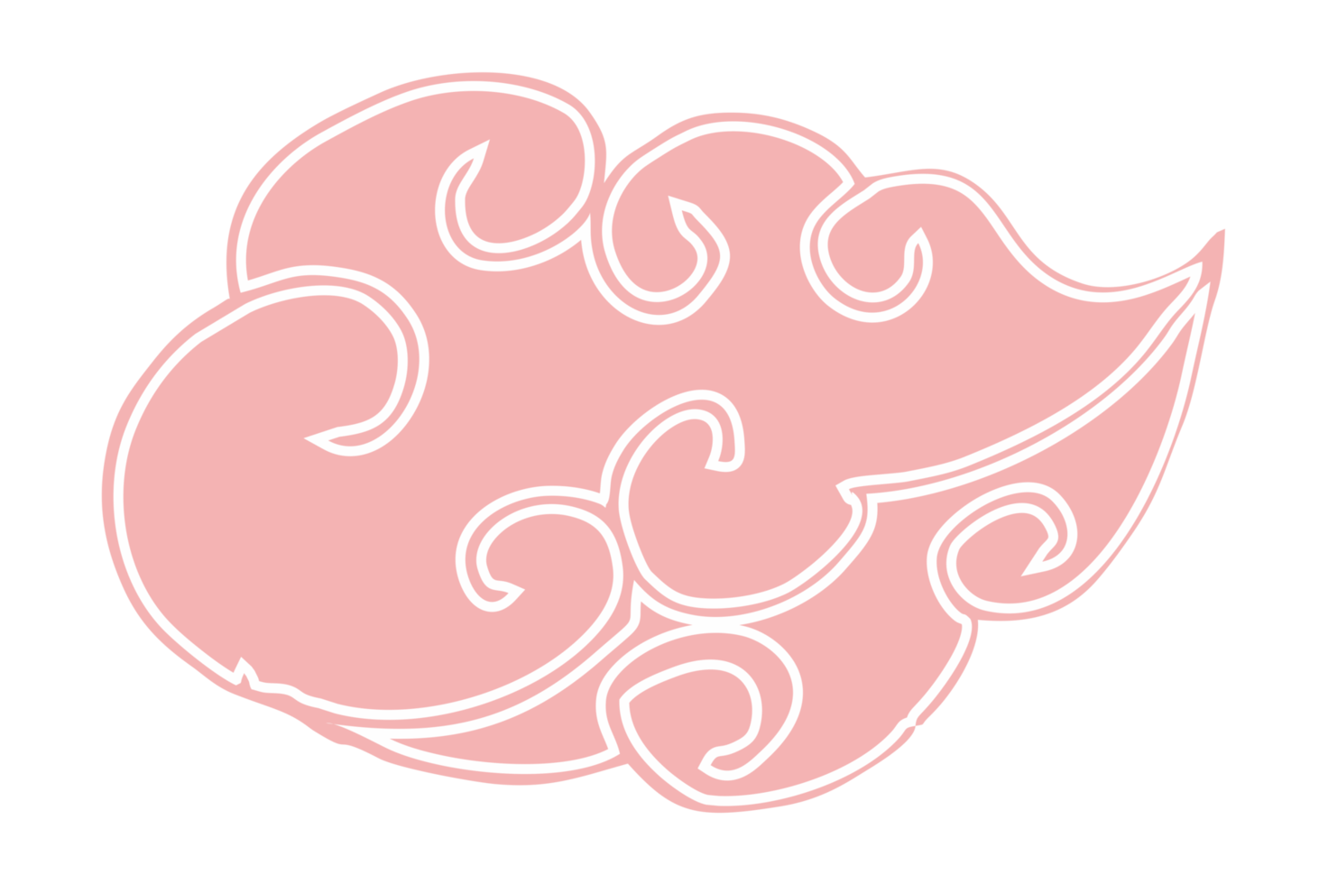 Pink Cloud Ornament png