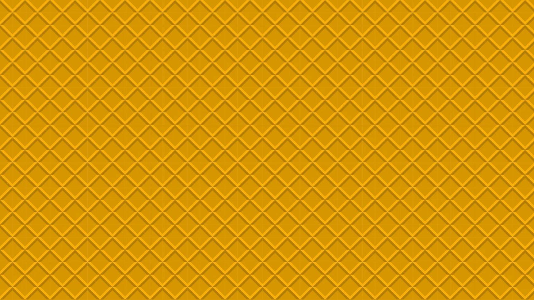 Yellow Ice Cream Cone Seamless Vector Texture Pattern