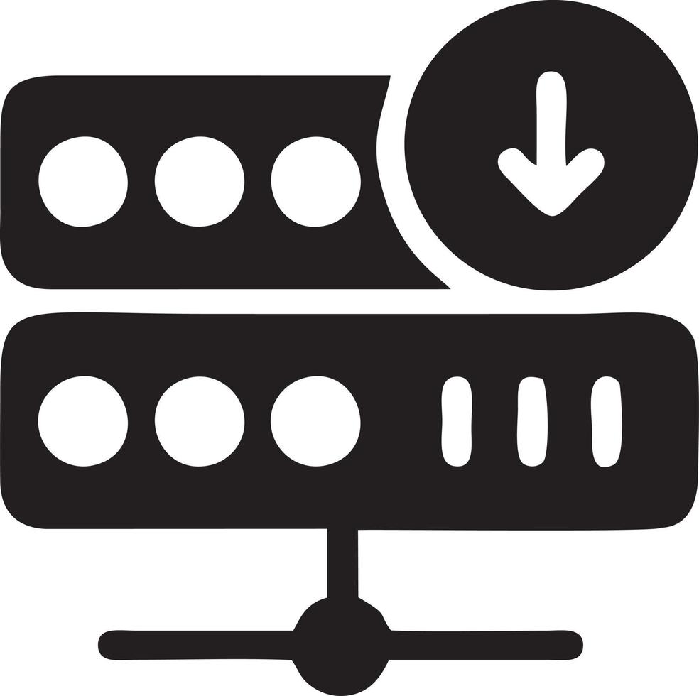 Download icon symbol image vector. Illustration of the down load design. EPS 10 vector