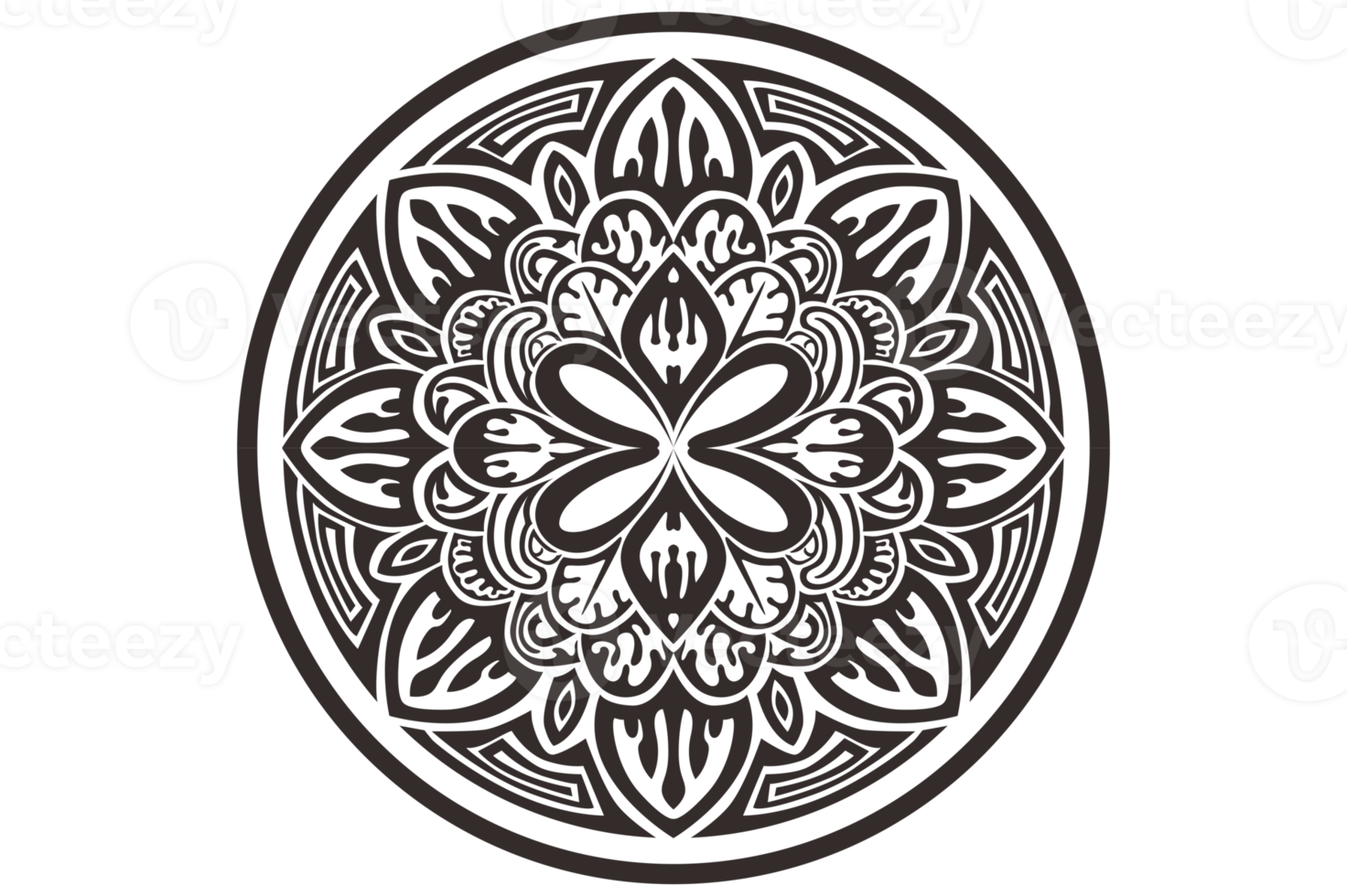 Kreis Mandala Ornament Kunst Design png