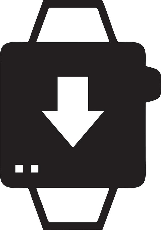 Download icon symbol image vector. Illustration of the down load design. EPS 10 vector