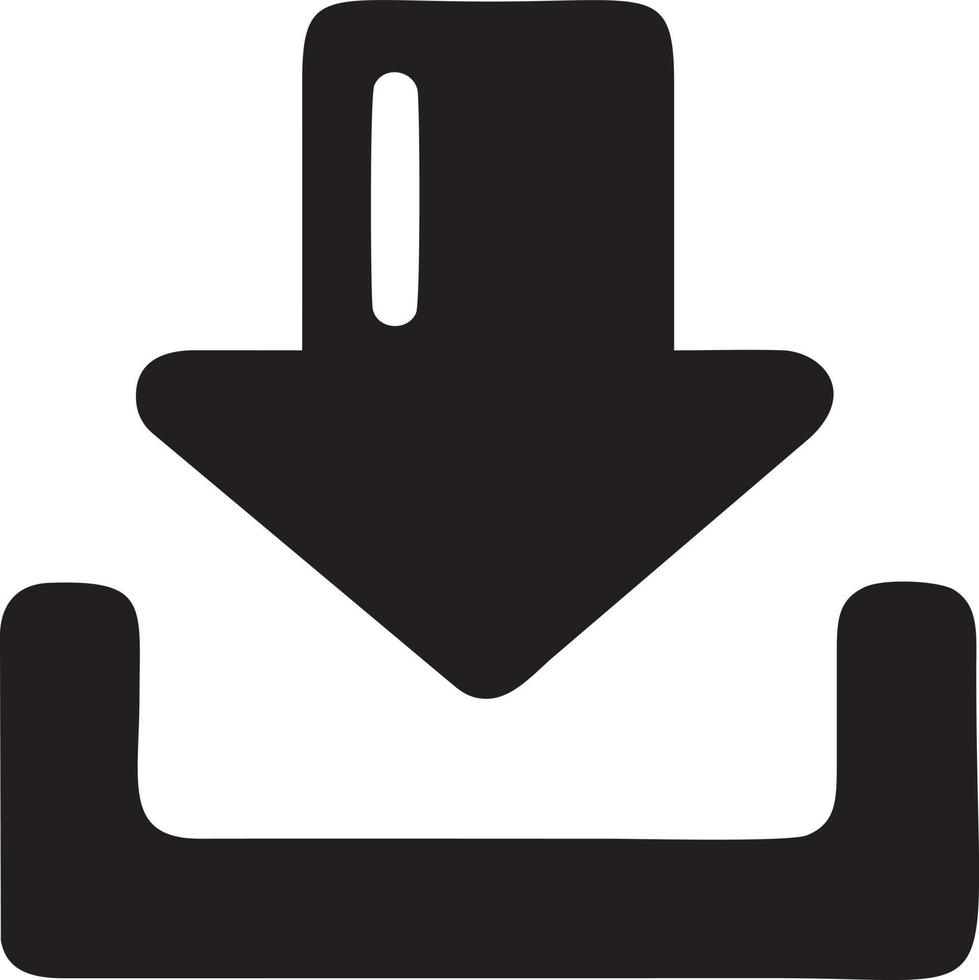 Download icon symbol image vector. Illustration of the down load design. EPS 10 vector