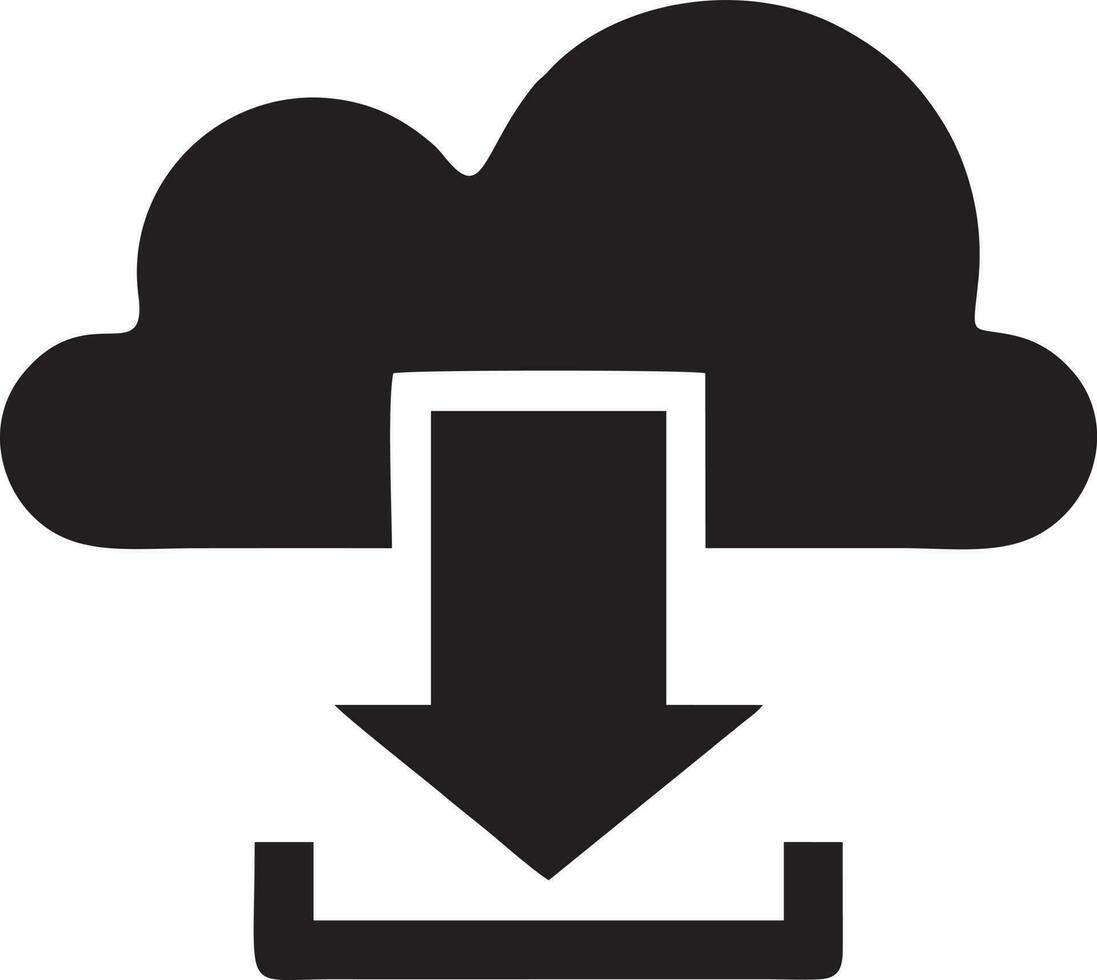 Download icon symbol image vector. Illustration of the down load design. EPS 10 vector