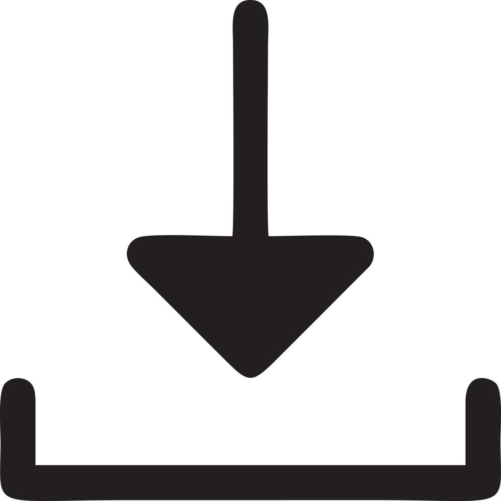 Download icon symbol image vector. Illustration of the down load design. EPS 10 vector