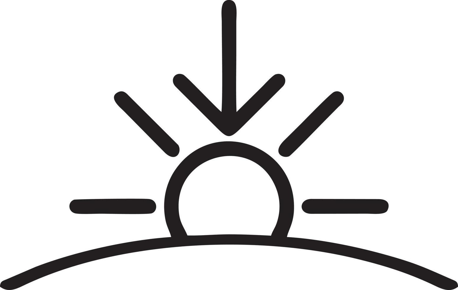 Download icon symbol image vector. Illustration of the down load design. EPS 10 vector