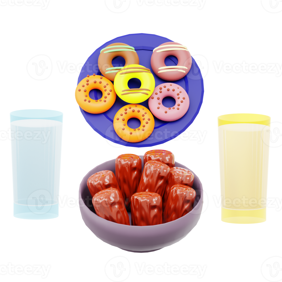 Iftar 3d Icon png