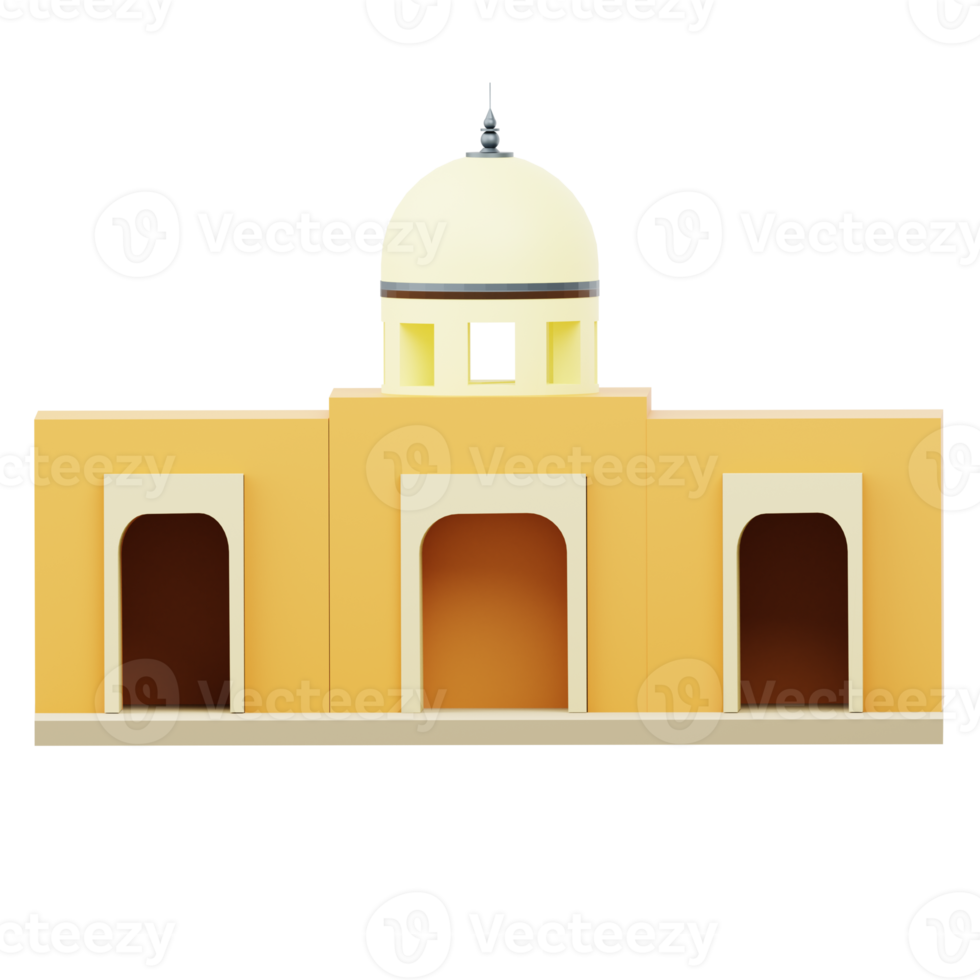 masjid 3d ícone png