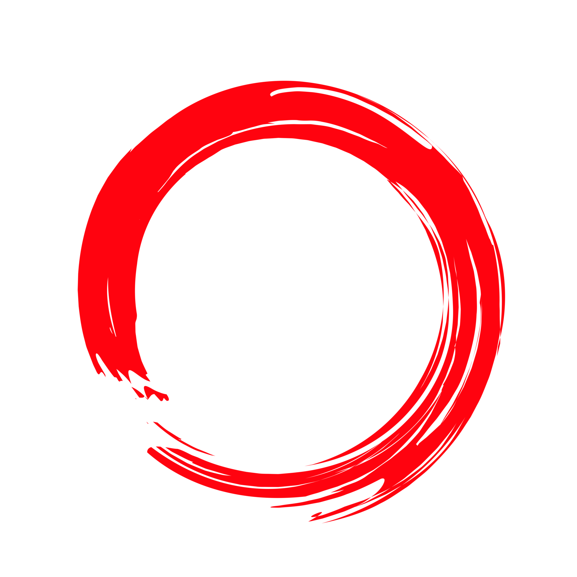 Red Circle Brush 21911757 PNG
