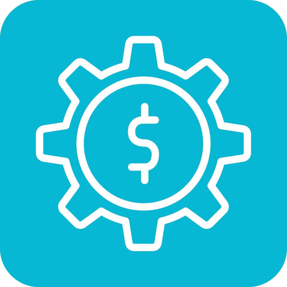 Cog wheel Vector Icon Design Illustration