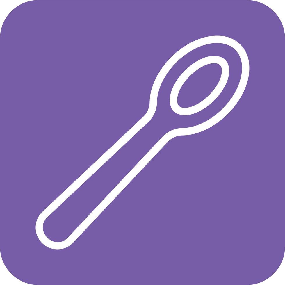 Spoon Vector Icon Design Illustration