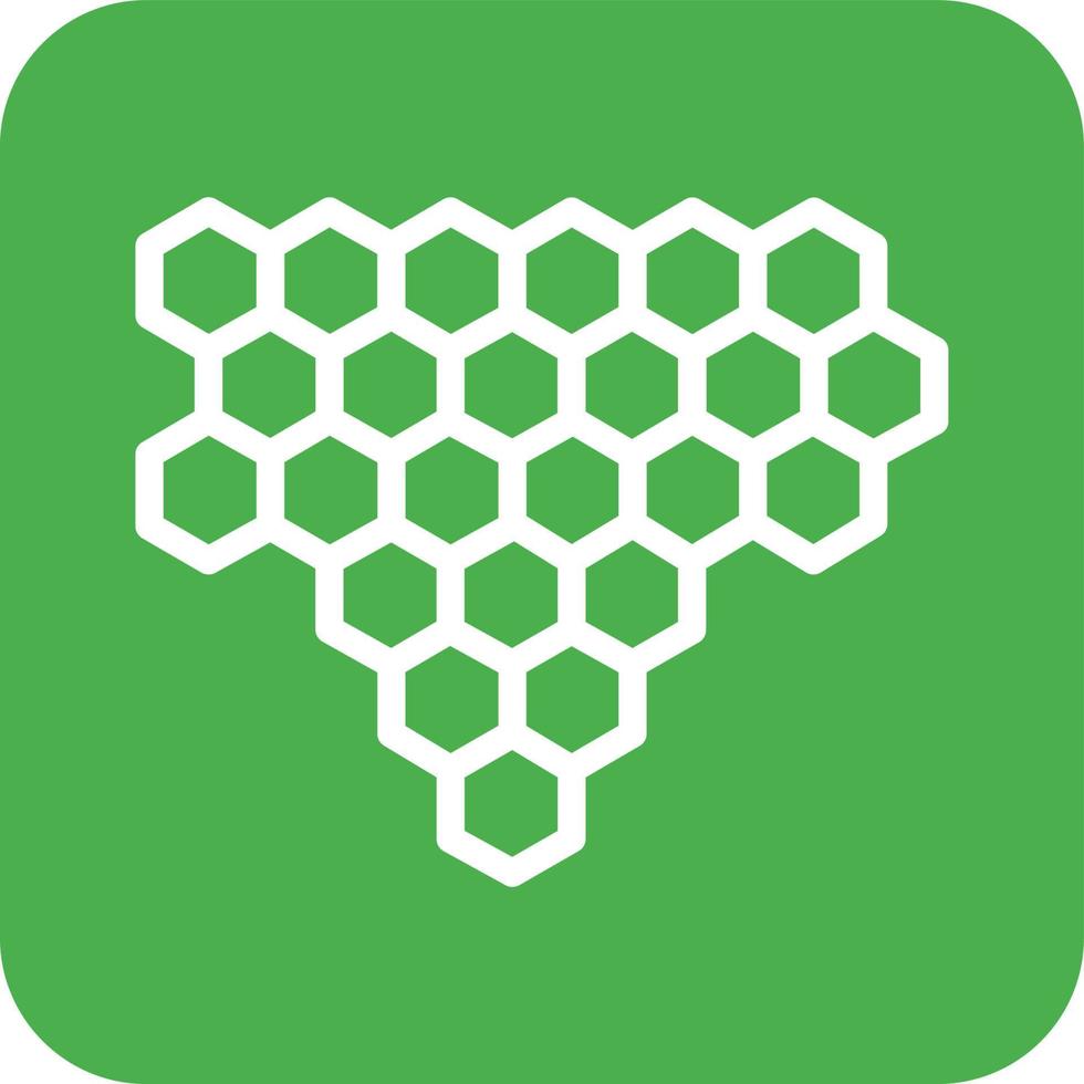 Honey comb Vector Icon Design Illustration